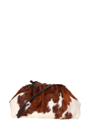 SHOULDER - Borsa a tracolla - nero/mucca