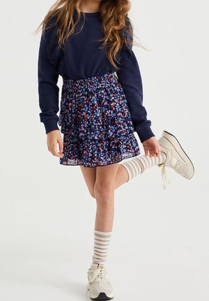 WE Fashion, Jupe trapèze - dark blue
