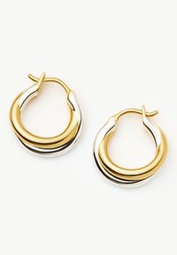 LUCY WILLIAMS CHUNKY - Naušnice - silver-coloured/gold-coloured