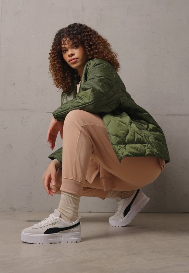 Puma MAYZE - Trainers - ivory glow/off-white - Zalando.co.uk