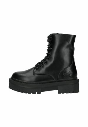 Stivaletti con plateau - allblack