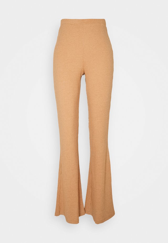 FENNEL TROUSER - Pantalon classique - beige space dye