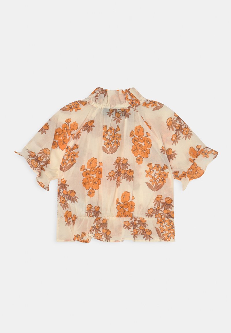 Kinder Shirts & Tops | Mini Rodini FLOWERS Bluse beige - JS20000 Kinder Shirts & Tops | Mini Rodini FLOWERS Bluse beige - JS20000