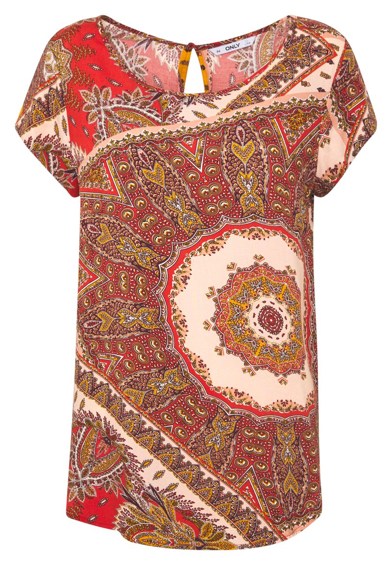 Only Blouse donkergroen Only Blouse donkergroen