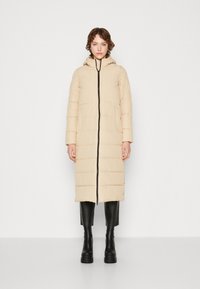 Noisy May - NMDALCON LONG COAT - Zimní kabát - beige Miniatura obrázku 1