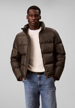 Calvin Klein, LOGO DOWN PUFFER JACKET - Doudoune - beluga