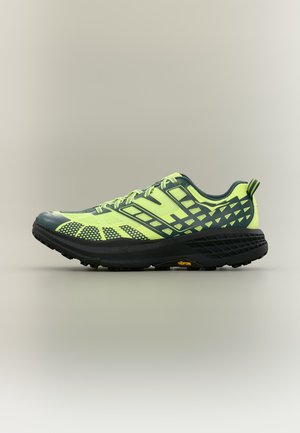 HOKA SPEEDGOAT 2 UNISEX - Sneaker low - neon yuzu/black