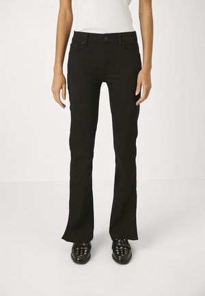 TAILORLESS - Bootcut jeans - black