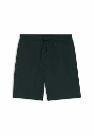 BOSS, WAFFLE SHORTS - Nattøj bukser - dark green eight