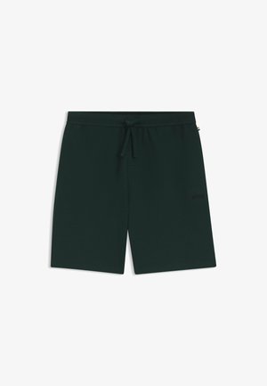 BOSS, WAFFLE SHORTS - Nattøj bukser - dark green eight