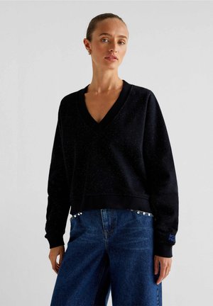 GATHERED  - Sweatshirt - black