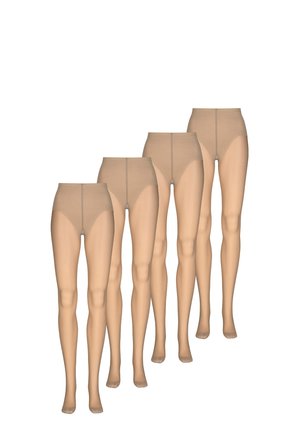 4-PACK - Strumpfhose - teint