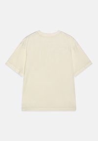 Calvin Klein Jeans LOGO GRAPHIC UNISEX - Marškinėliai su spaudiniu - ivory