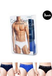 Calvin Klein Underwear 3 PACK - Slip - blue