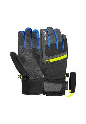 Reusch, UNISEX - Gloves - black melange safety ye