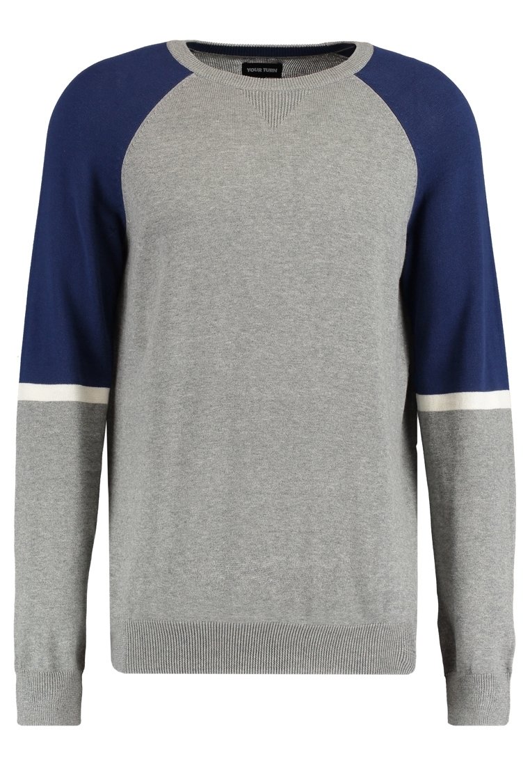 YOURTURN Jersey de punto mottled grey/gris jaspeado (Segunda