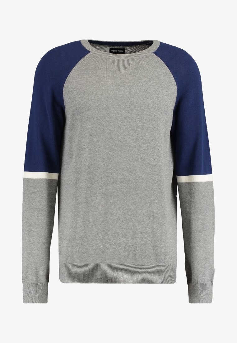 YOURTURN Jersey de punto mottled grey/gris jaspeado (Segunda