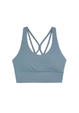 OYSHO Sportovní podprsenky se střední oporou - blue grey