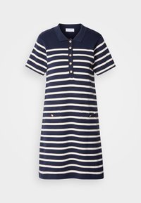 DRESS ASTER - Strikket kjole - navy