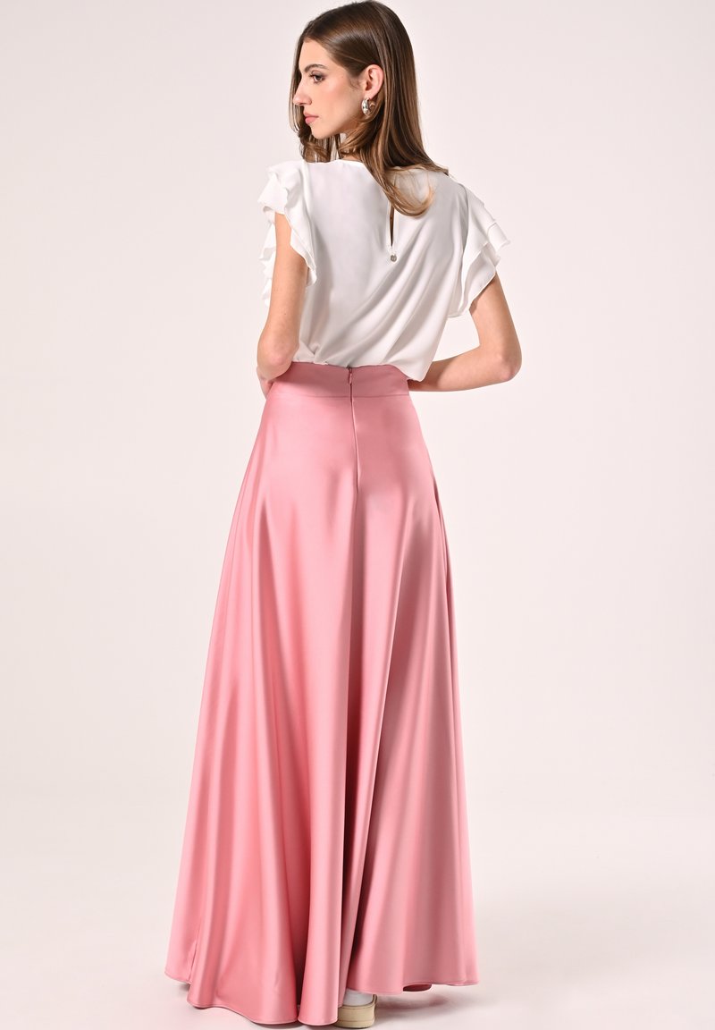 Jupe Plissée Noire Chic Rinascimento Taille M - Modèle GONNA TOP ZC118, Occasion