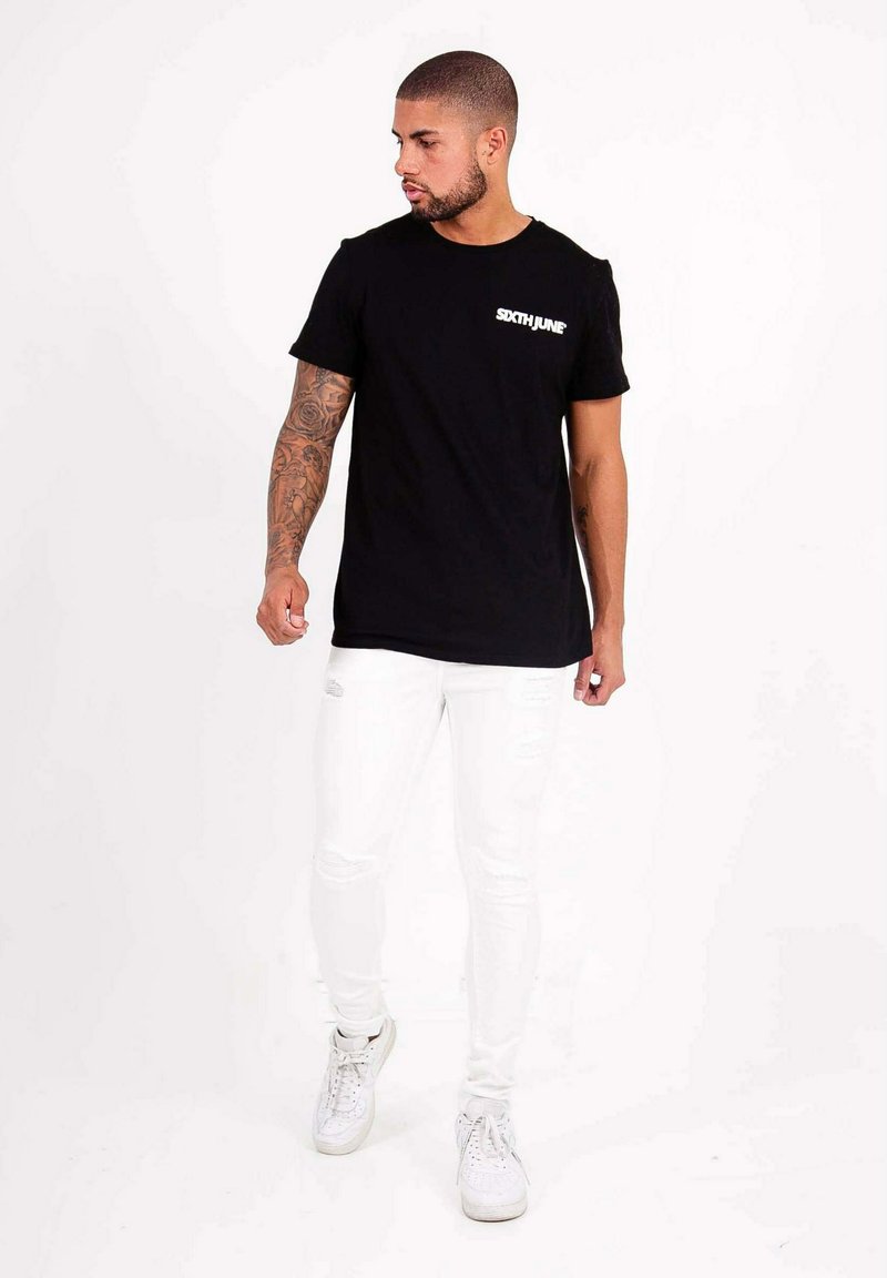 Sixth June Jeans Skinny Fit wit Sixth June Jeans Skinny Fit wit