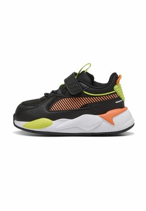 Baby shoes - black-orange glo