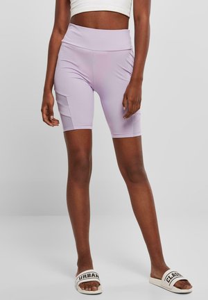 HIGH WAIST TECH CYCLE  - Tamprės - lilac