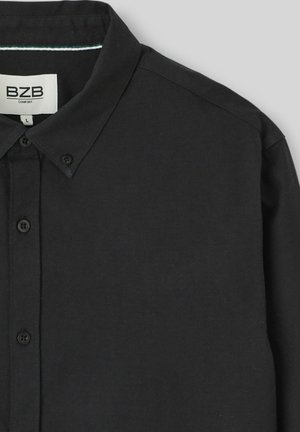 BZB OXFORD UNIE - Chemise - noir