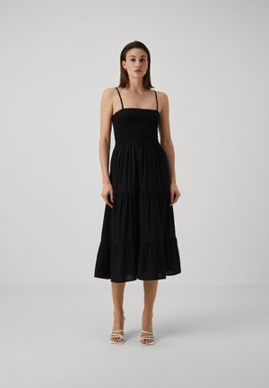 ONLY ONLZELINA LIFE SMOCK DRESS SKIRT - Kjole - black
