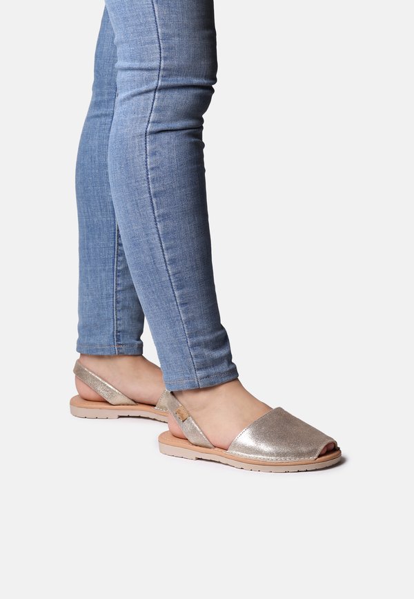 MAO - Riemensandalette - champagne