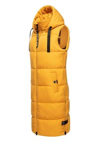 Navahoo SCHNUFFELCHEN - Bodywarmer - amber yellow