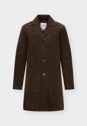 Abercrombie & Fitch, AUG3 LONGLINE JACKET - Класическо палто - brown