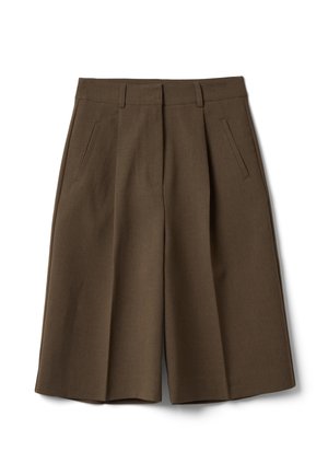 Stefanel, BERMUDA CULOTTES, REGULAR FIT. - Shorts - khaki