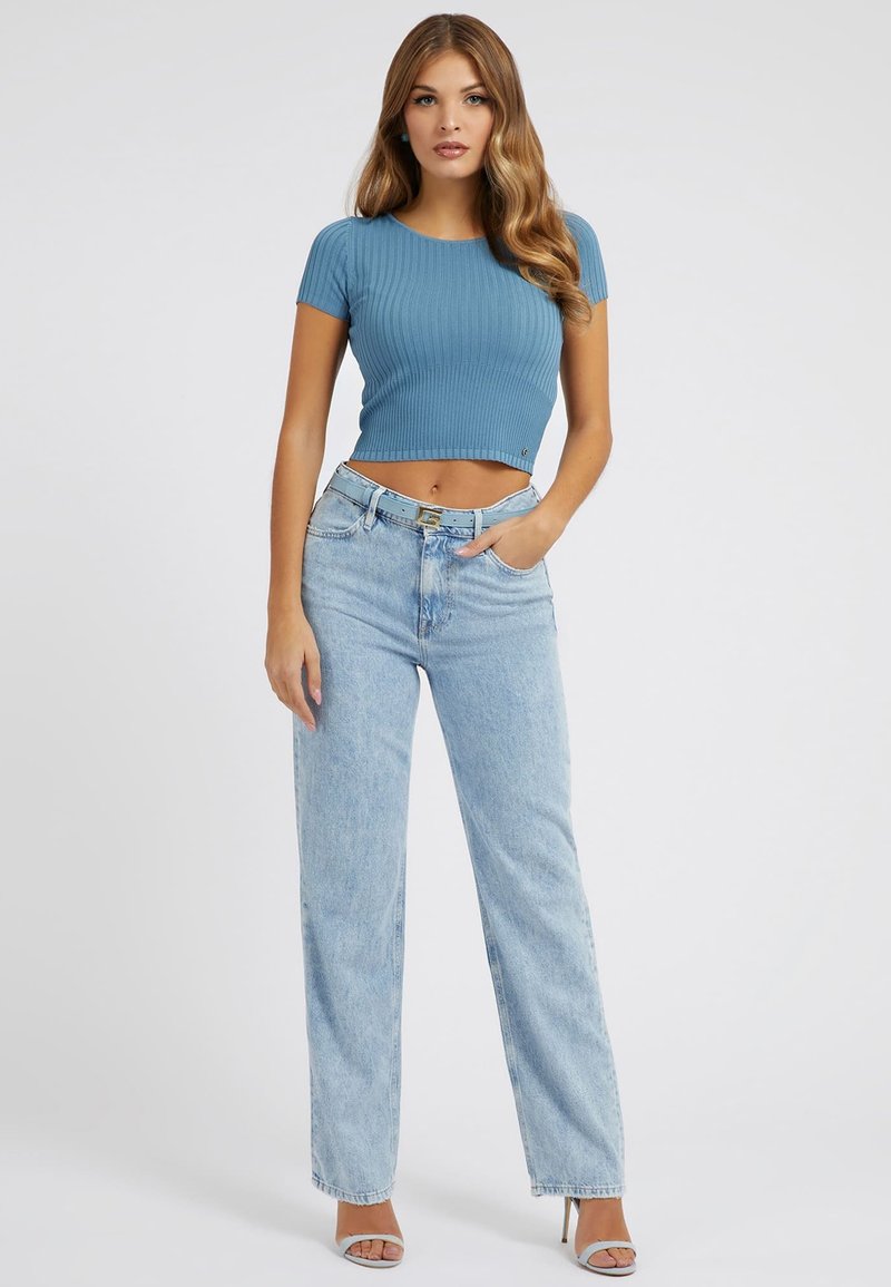 Guess Flared Jeans blauw