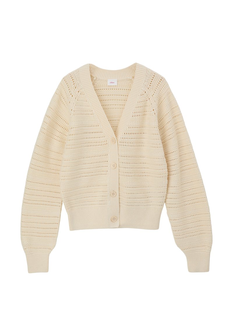 s.Oliver MIT MUSTERSTRUKTUR - Kardigan