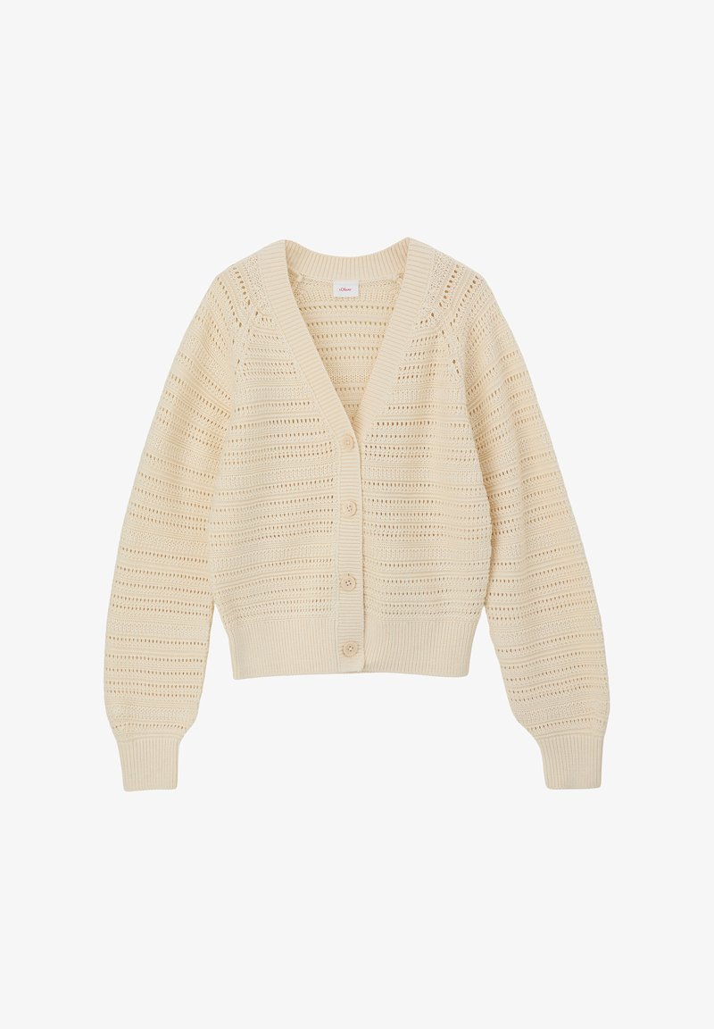 s.Oliver MIT MUSTERSTRUKTUR - Kardigan