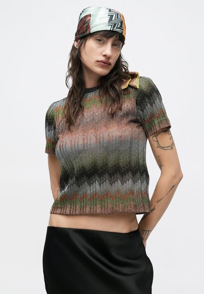 Missoni SHORT SLEEVE  - Tričko s potlačou - multi-coloured
