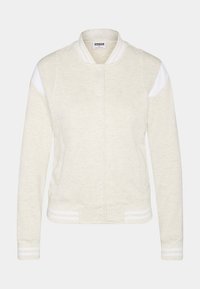 INSET COLLEGE   - Sudadera con cremallera - lightgrey/white