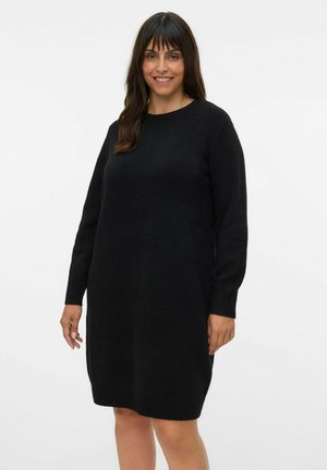 Haljina s naramenicama - black