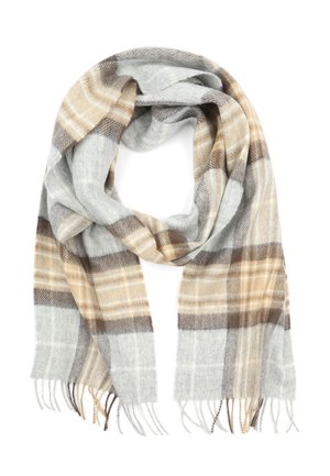 CHECKERED - Scarf - multicolour grijs beige