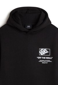 Vans STOCKPILE - Mikina s kapucí - black