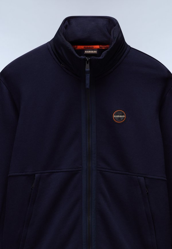 AMBRA - Zip-up sweatshirt - blu marine2