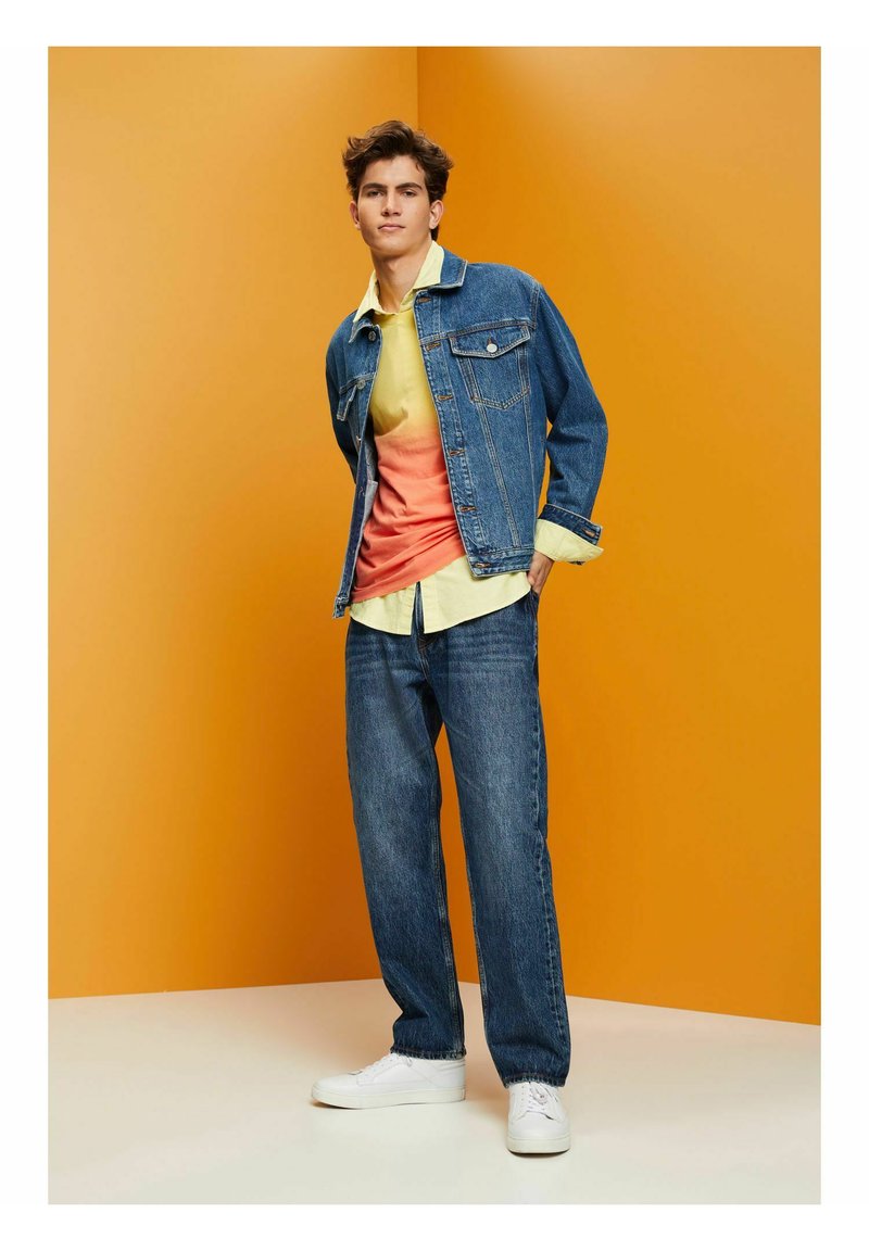 edc by Esprit Denim jacket blue medium washed new/blue denim Zalando.ie