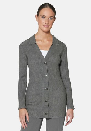 SCHLICHTE  IN LONG-FORM - Vest - grey   melange