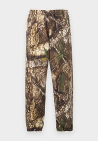 PANT - Spodnji deli trenirk - olive/black