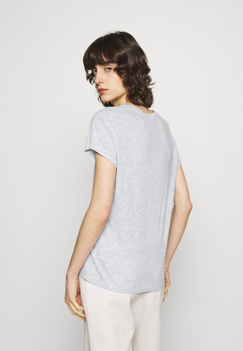 Damen T-Shirts | American Vintage JACKSONVILLE ROUND NECK T-Shirt basic polaire chine/grau - LI72784 Damen T-Shirts | American Vintage JACKSONVILLE ROUND NECK T-Shirt basic polaire chine/grau - LI72784