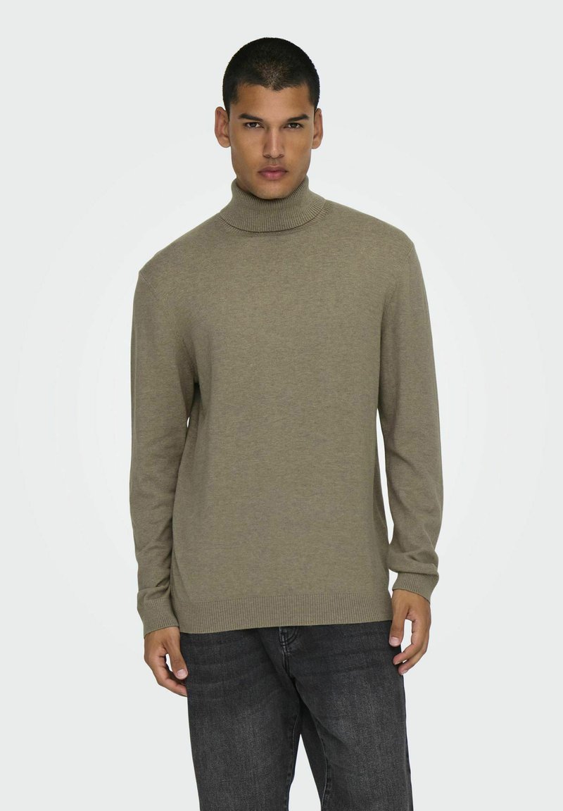 Only & Sons Svetrík - desert taupe