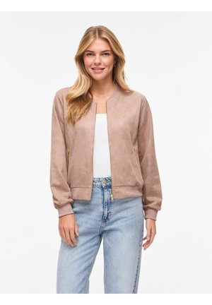 VIHANSE REISSVERSCHLUSS - Imiteret læderjakke - rose brown