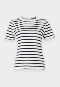 Unselected, ivory petal/dark night navy