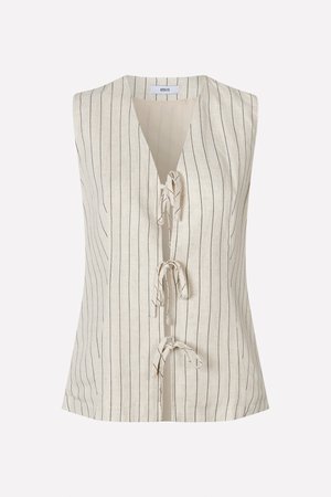 Envii VEST - Weste - oatmeal/black